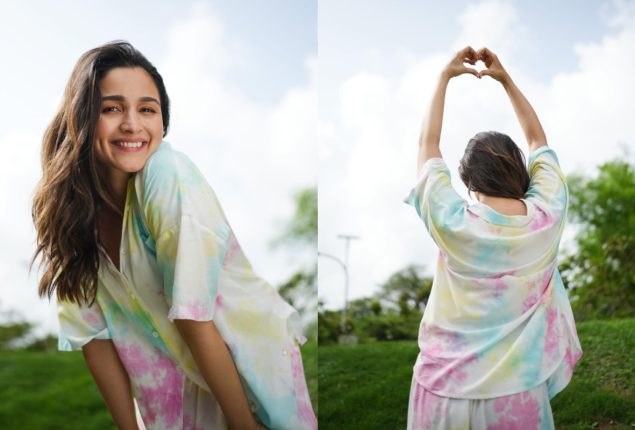 Alia Bhatt looks lovely in tie-dye co-ord ensemble