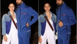 Alia Bhatt and Ranbir Kapoor spotted together at the Mumbai Airport