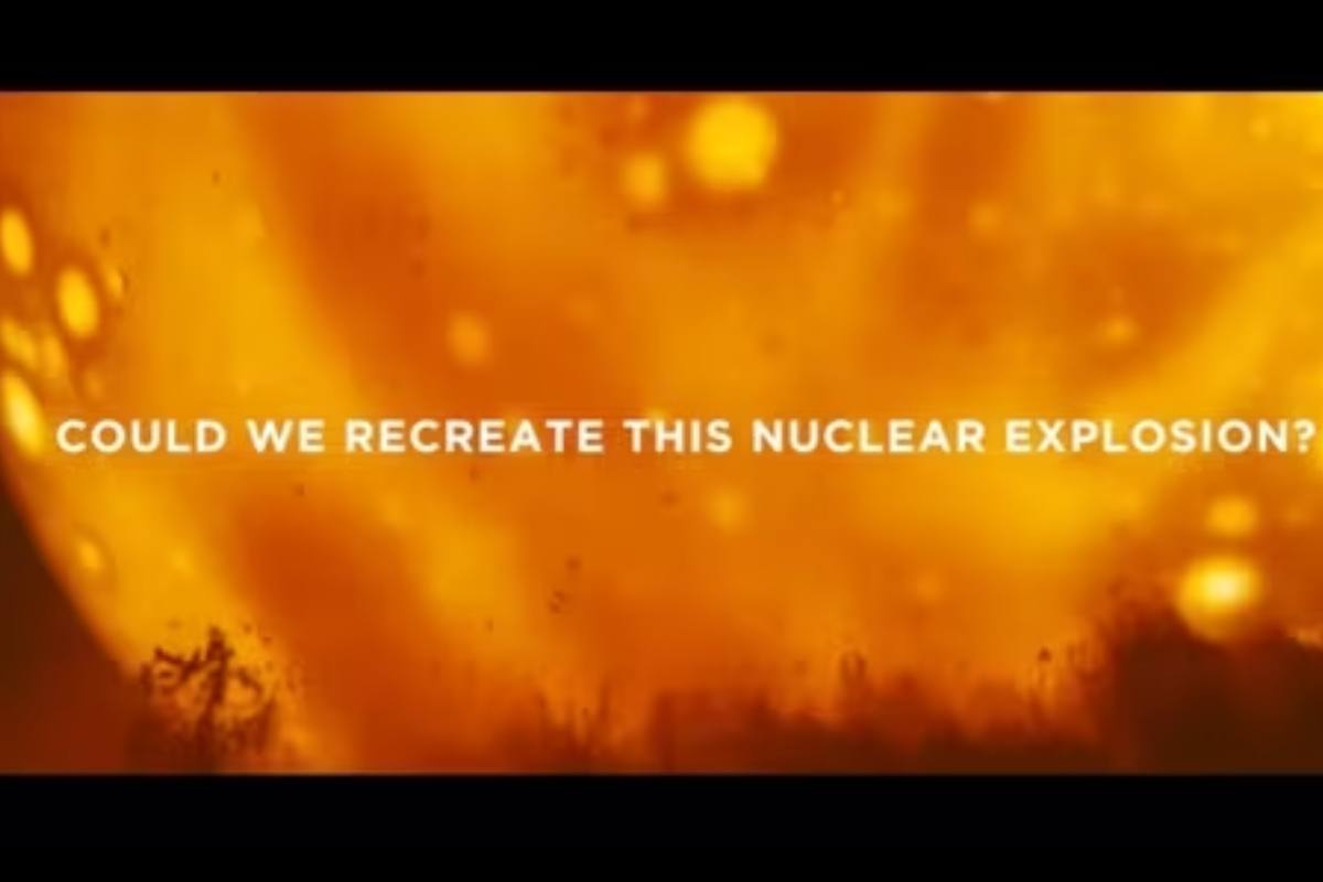 Recreating Explosive Scenes