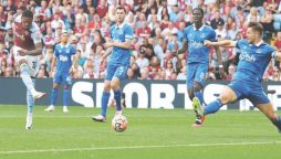 Aston Villa Beats Everton for First Win This Season