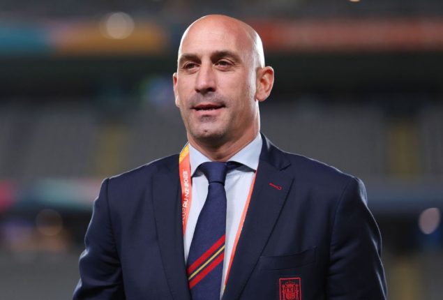 Rubiales slammed for kissing Hermoso after Spain’s win