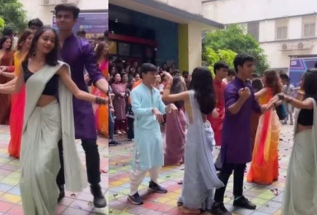 Energetic College Students’ Viral Dance to ‘Malang Sajna’