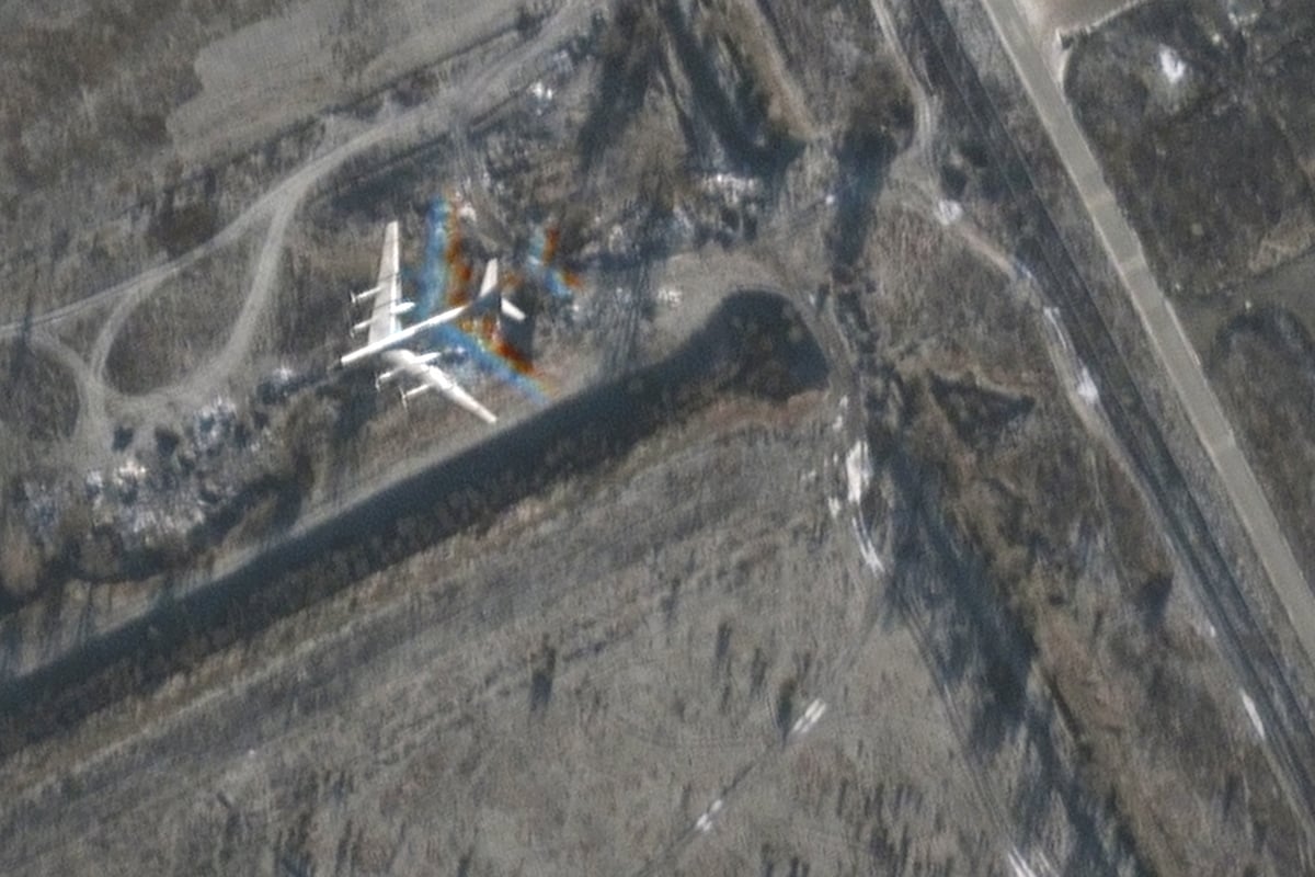 Drone attack Ukraine Russian bomber