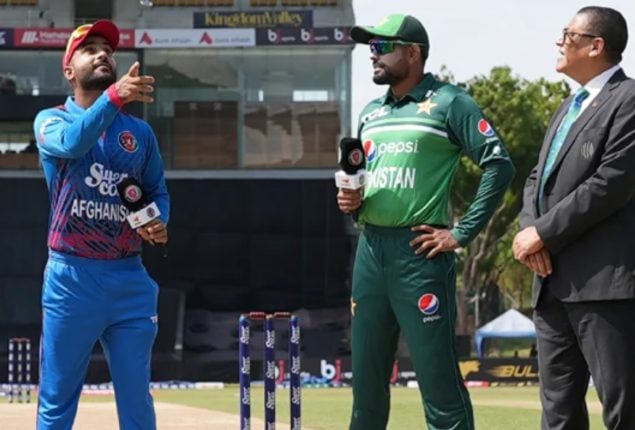 Pakistan Toss Against Afghanistan