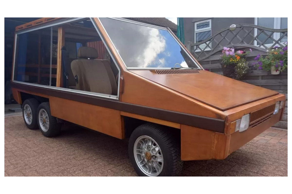 Unique Wooden Car
