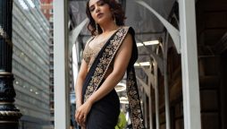 Samantha Ruth Prabhu Appears Elegant in Black Saree
