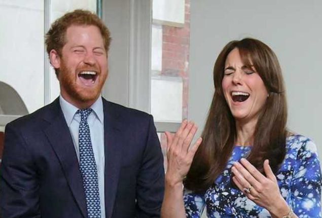 Kate Middleton is very angry with Prince Harry