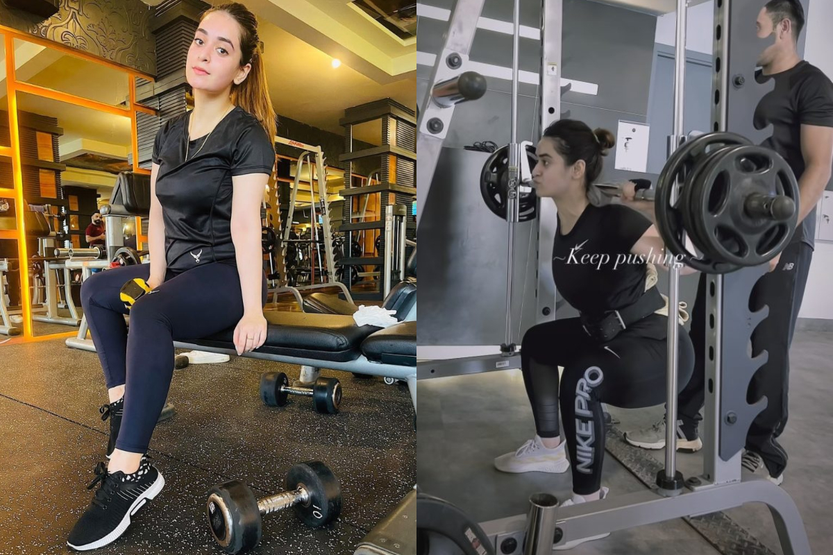Minsa Malik’s latest beautiful pictures from gym