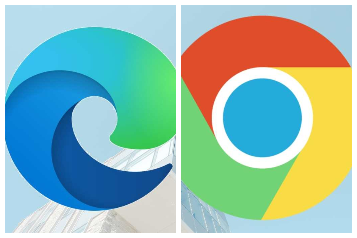 Microsoft Edge labels Google Chrome as a virus