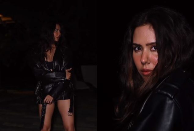 Sonam Bajwa Turns Heads in Stunning Black Jacket