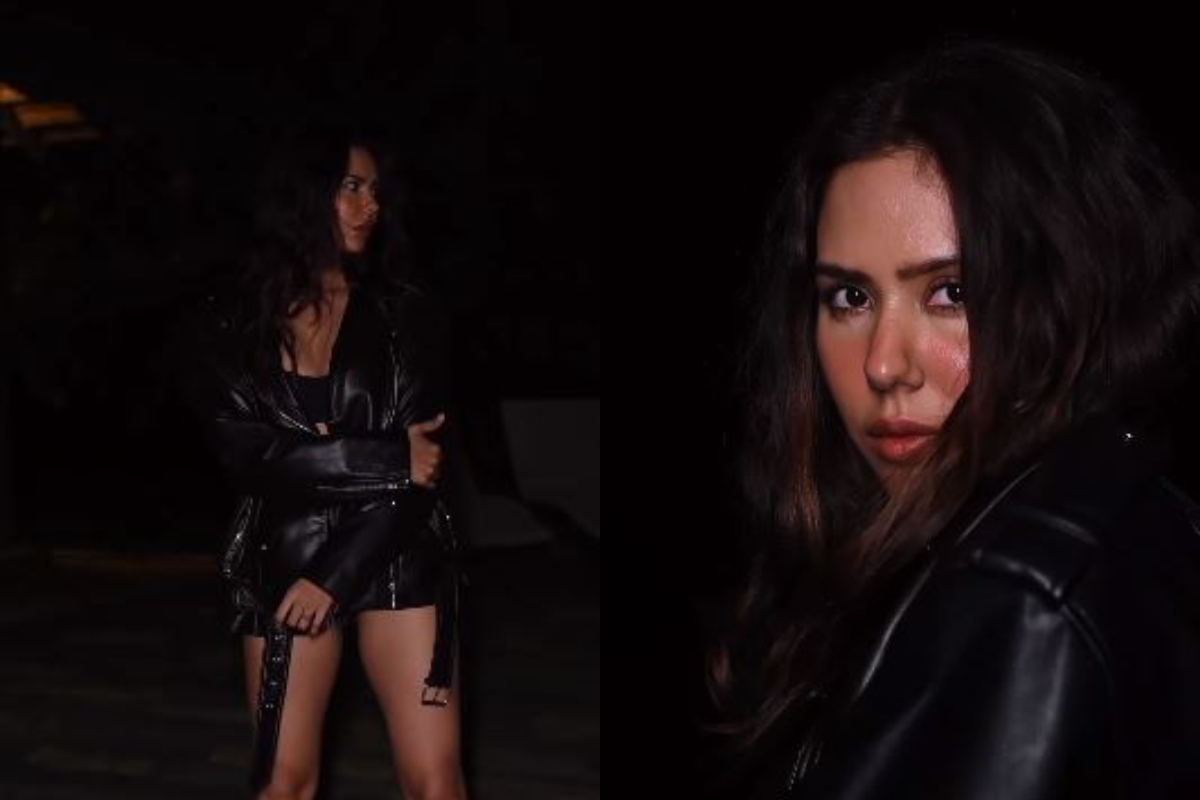 Sonam Bajwa Turns Heads in Stunning Black Jacket