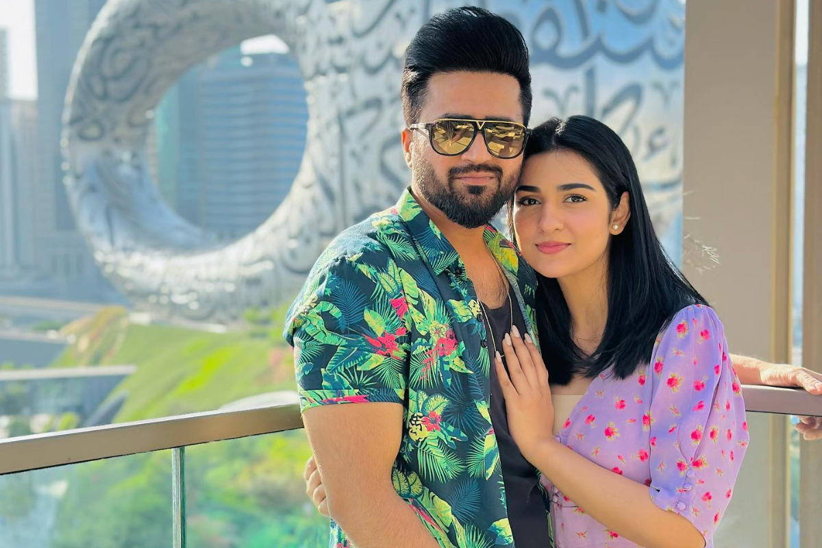 Sarah Khan and Falak Shabir
