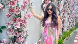 Jannat Zubair Rahmani Stuns in Tie-Dye Maxi Dress