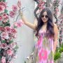 Jannat Zubair Rahmani Stuns in Tie-Dye Maxi Dress