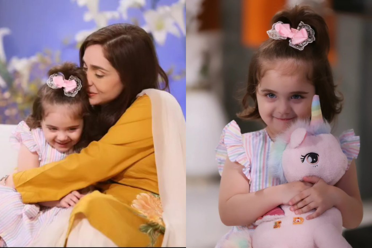 Juggun Kazim stunning pictures with her daughter