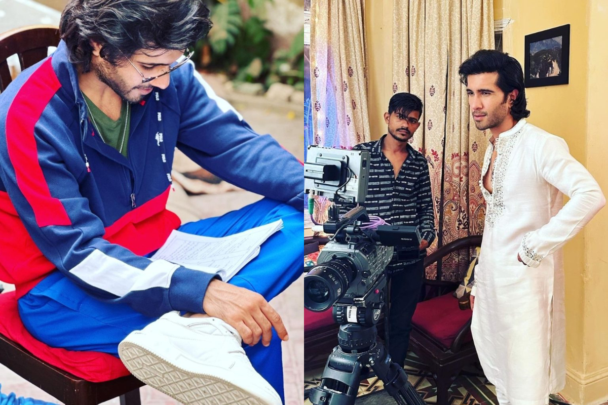 Feroze Khan shares some BTS video from his upcoming drama