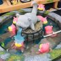 Pokemon fan build a beautiful fountain of Slowpoke