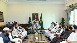 JUI-F delegation calls on PM Kakar