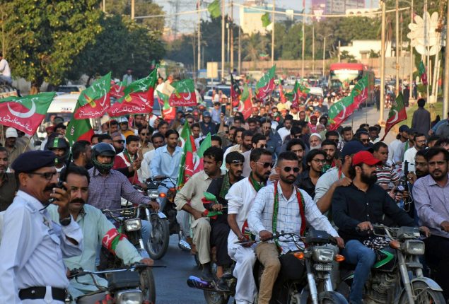 PTI announces bike rally in Karachi