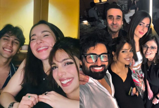 Pakistani Celebrities enjoying their day at Wajahat Rauf’s Place