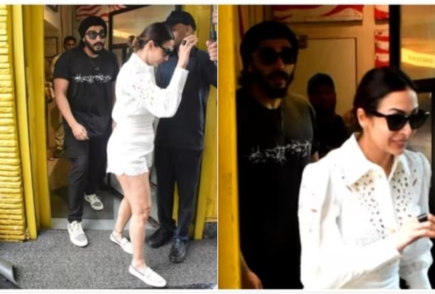 Malaika Arora & Arjun Kapoor Step Out Together for Lunch