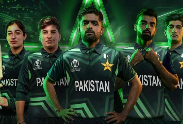 PCB unveils new kit for Pakistan’s World Cup campaign