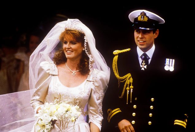 Sarah Ferguson totally in love with handsome Prince Andrew