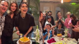 Sadaf Kanwal celebrates her birthday with her friends and family