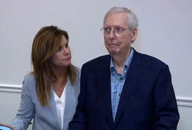 US Senator Mitch McConnell 