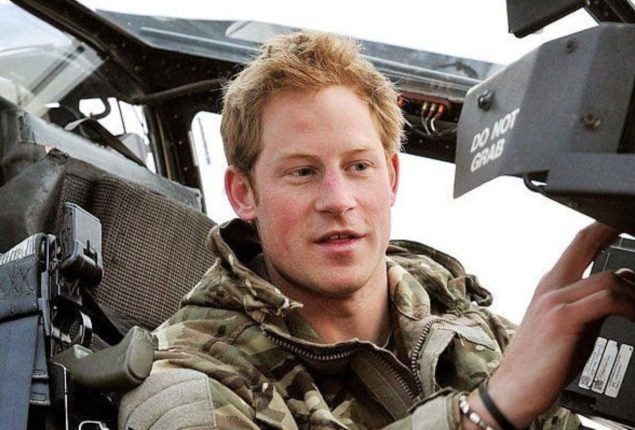 Prince Harry recalls his army uniform from time he hung up on it