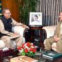 President Alvi meets with Dr Nadeem Jan