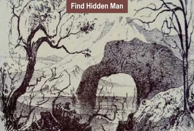 Optical Illusion Test: Find the Hidden Man in 5 Seconds!