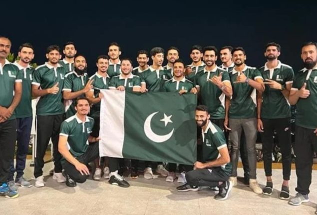 Pakistan volleyball team Arrives in Iran for Asian Championship