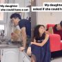 Dad Imitates Cat to Prep Daughter for Kitty in Heartwarming Video