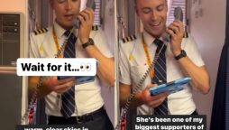 Pilot's Heartfelt Announcement