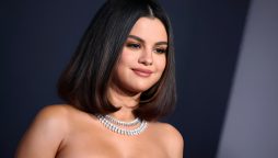 Selena Gomez Channels Britney Spears with Iconic T-Shirt