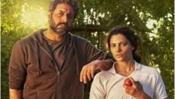 Abhishek Bachchan and Saiyami Kher’s Vibrant Dance in “Ghoomer” Title Track Release