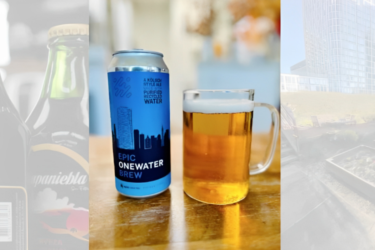Beer from Recycled Water