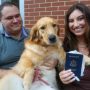 Groom’s passport in tatters after dog’s big bite in Boston