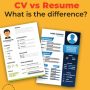 Find Out What differentiates a Resume from a CV!