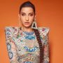 Nora Fatehi stuns in a shimmering bodycon dress