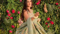Anoushey Abbasi Exudes Royalty at Anzela Abbasi’s Wedding