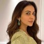 Rakul Preet Singh Stuns in Gorgeous Soft Gold Attire
