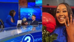 US Reporter’s Sweet Proposal to News Anchor Goes Viral