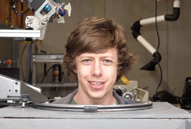 Shane Wighton Builds Robot Barber, Hilarity Ensues