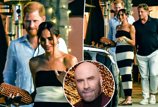 Prince Harry and Meghan Markle’s New Friendship with John Travolta