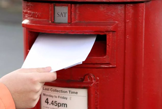 Postbox wizardry: This is what the bottom really looks like