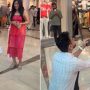 Mall Proposal Goes Viral After Girlfriend’s Reaction