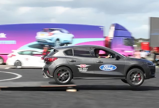 UK Driver Sets Record for Five Car Stunts Speed