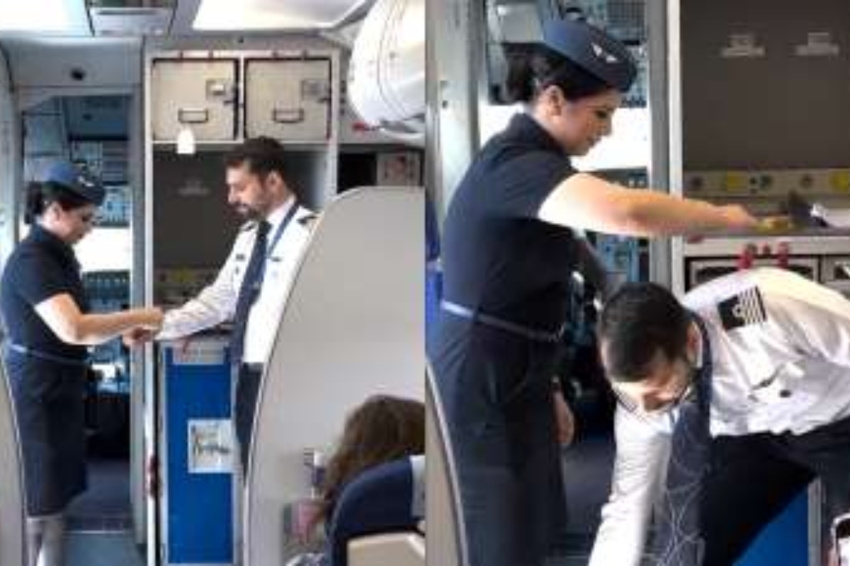 Cute Raksha Bandhan moment unfolds onboard IndiGo flight